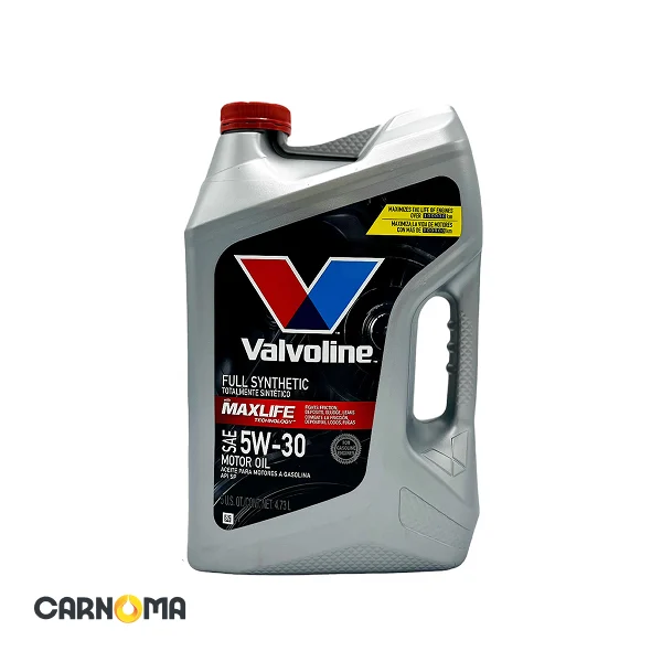 روغن موتور ولولین 5w-30 Max Life فول سنتتیک حجم 4.7 لیتر (طرح جدید)